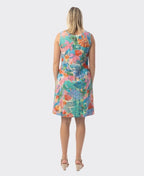 Orientique Dress Reversible Sleeveless Malvinas - Print