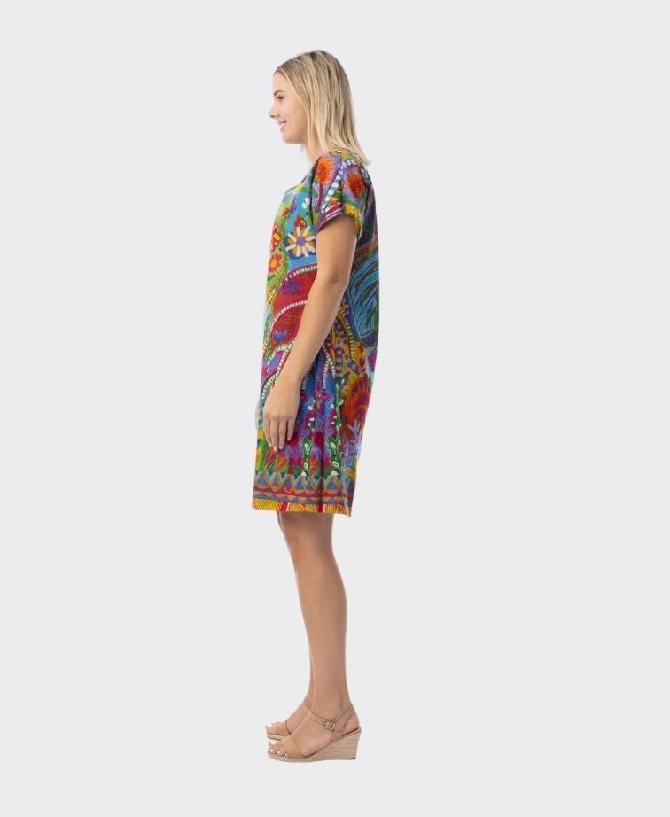 Orientique Dress Reversible S/S Ipanema - Print