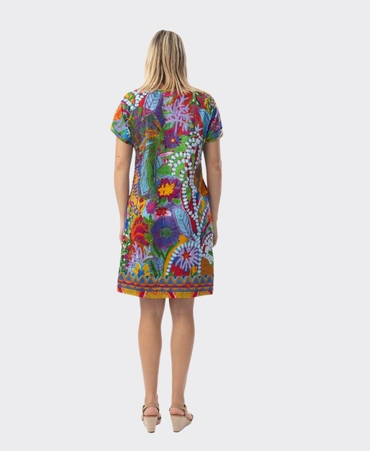 Orientique Dress Reversible S/S Ipanema - Print