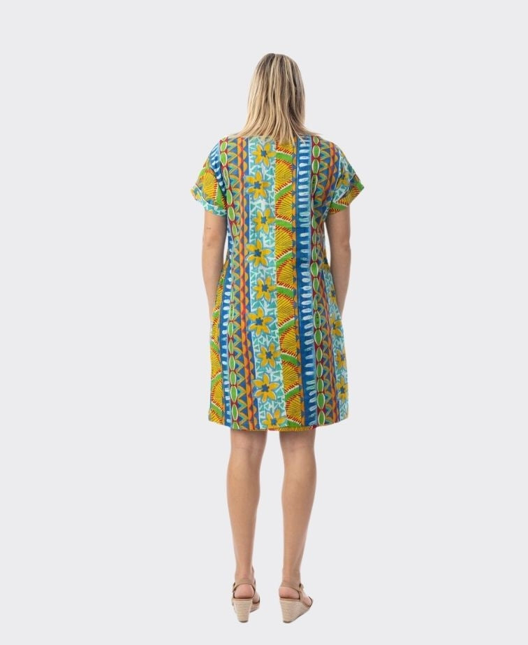 Orientique Dress Reversible S/S Ipanema - Print