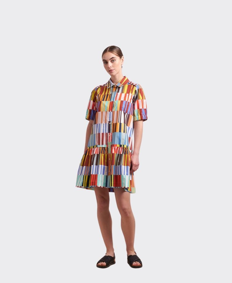 Neris Dress Funfair Bright - Carnival