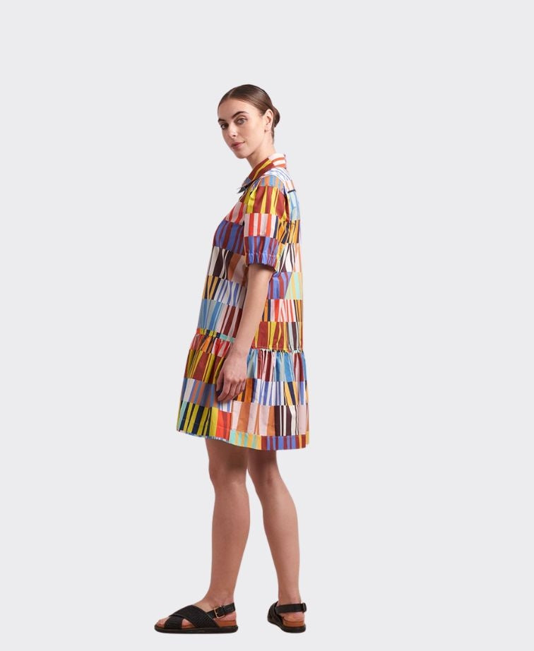 Neris Dress Funfair Bright - Carnival