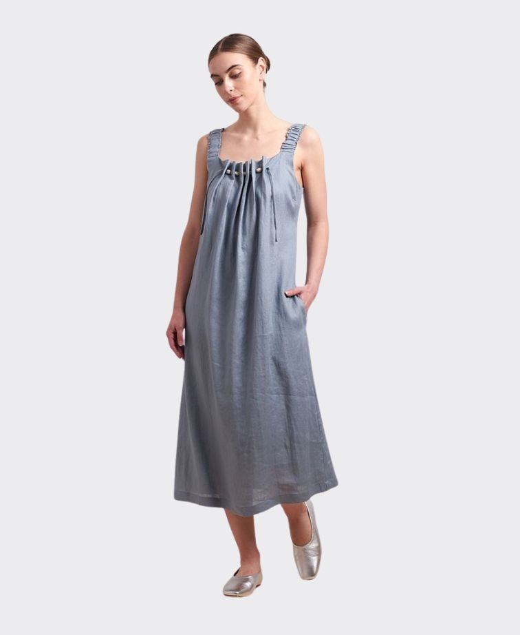 Neris Dress Thru & Thru - Dove