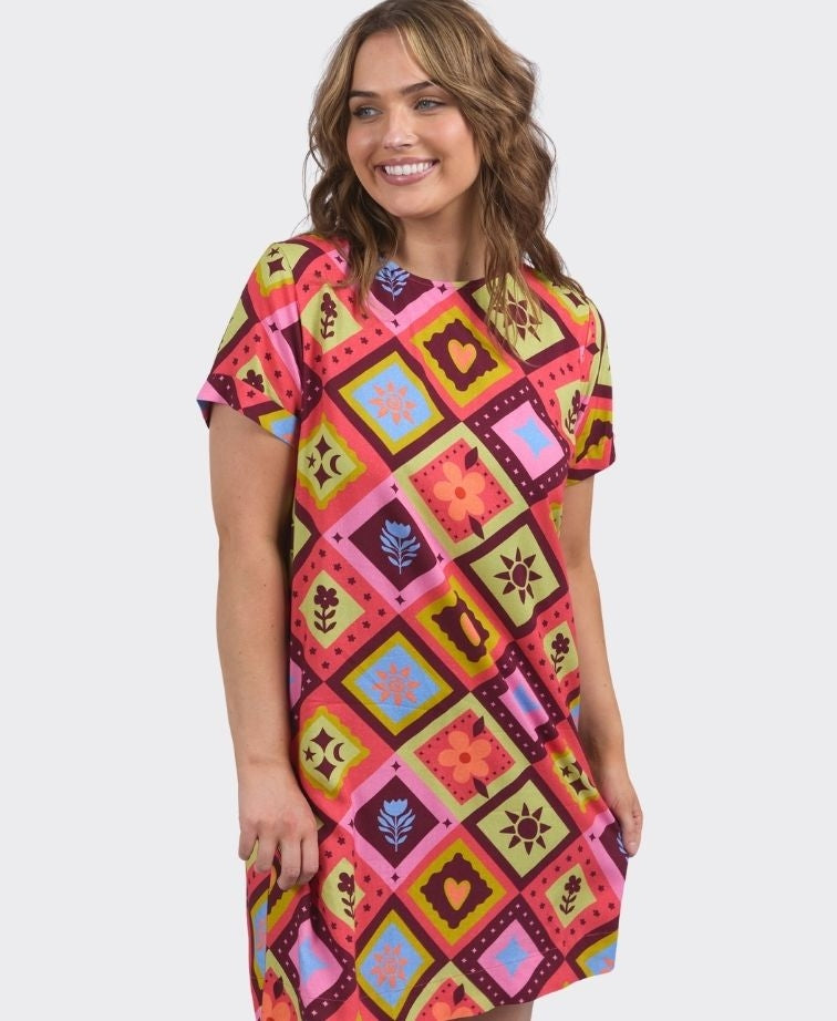 Elm Dress Rhode Geo - Rhode Geo Print