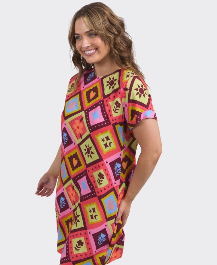 Elm Dress Rhode Geo - Rhode Geo Print