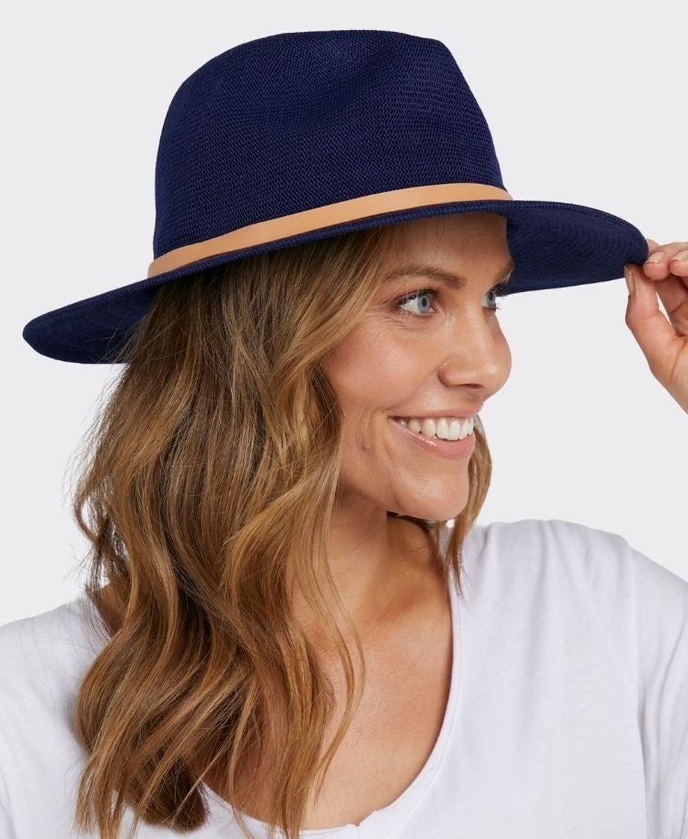 Elm Palm Hat - Navy
