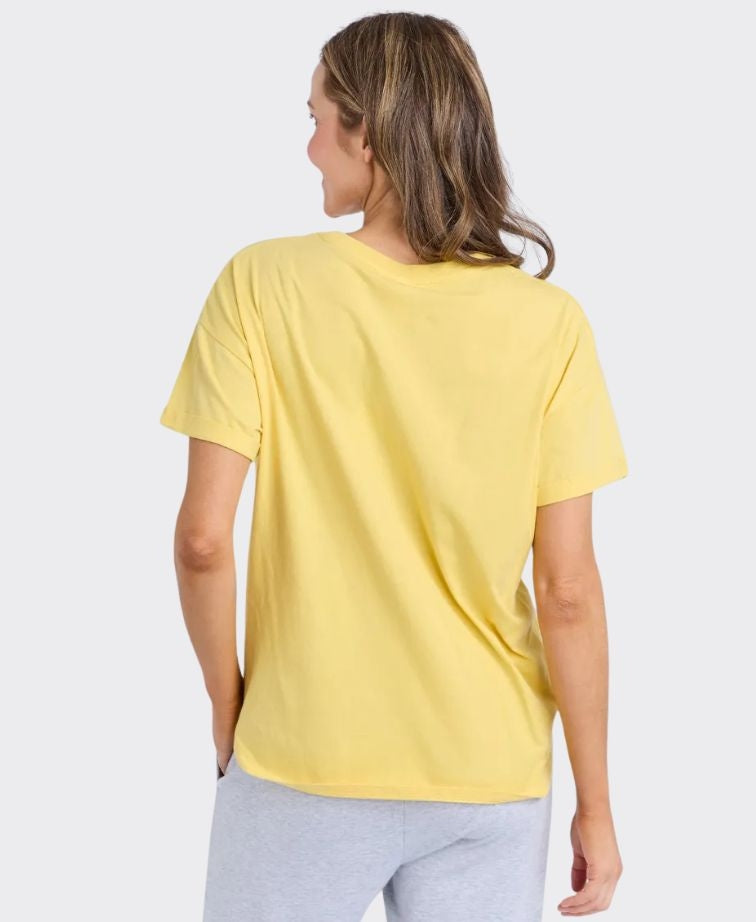 Elm Tee S/S Hall - Lemon