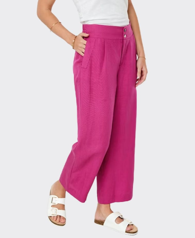Newport Pant Berlin Pocket Detail - Pink