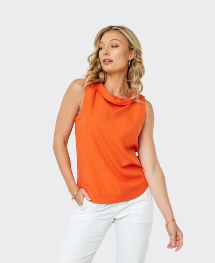 Newport Top Lizzie Sleeveless - Sunset