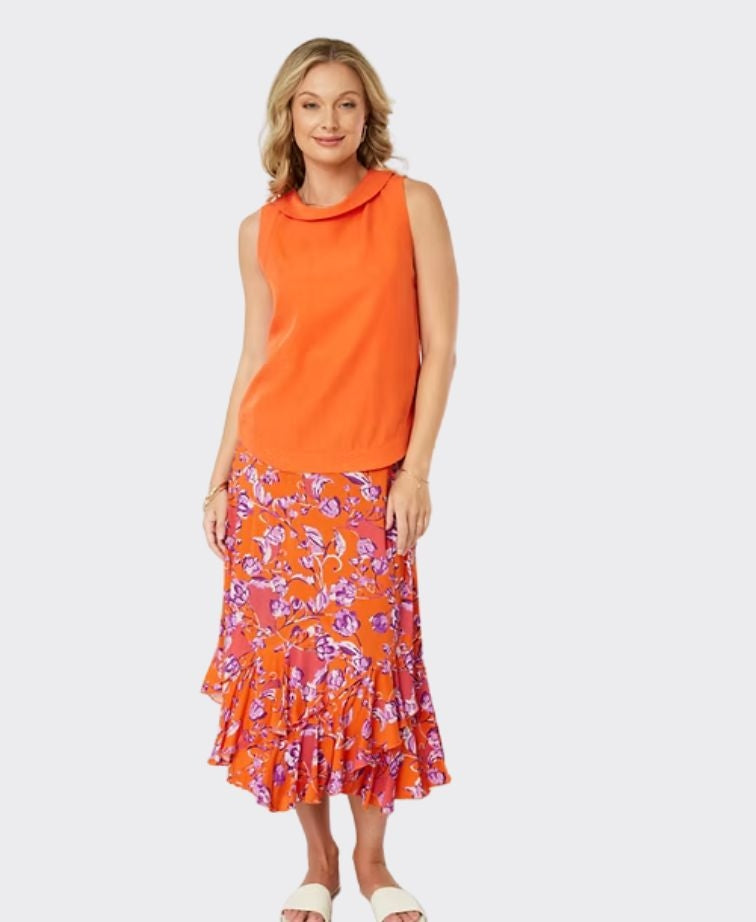 Newport Top Lizzie Sleeveless - Sunset