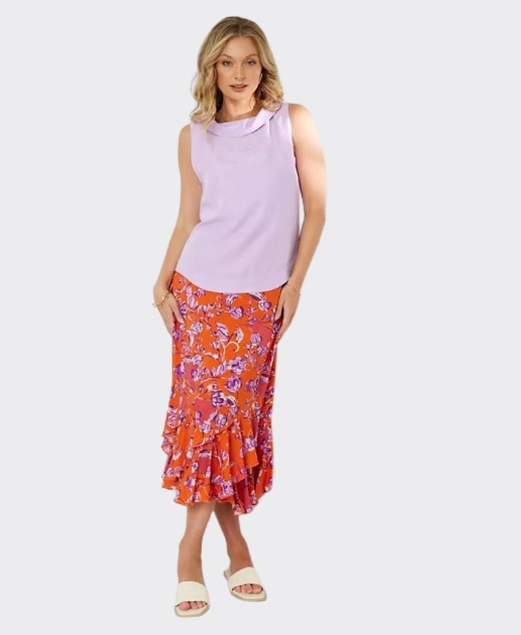 Newport Top Lizzie Sleeveless - Lavender