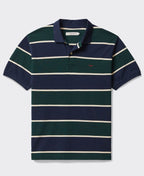RMW Bright Polo - Nvy Green Cream