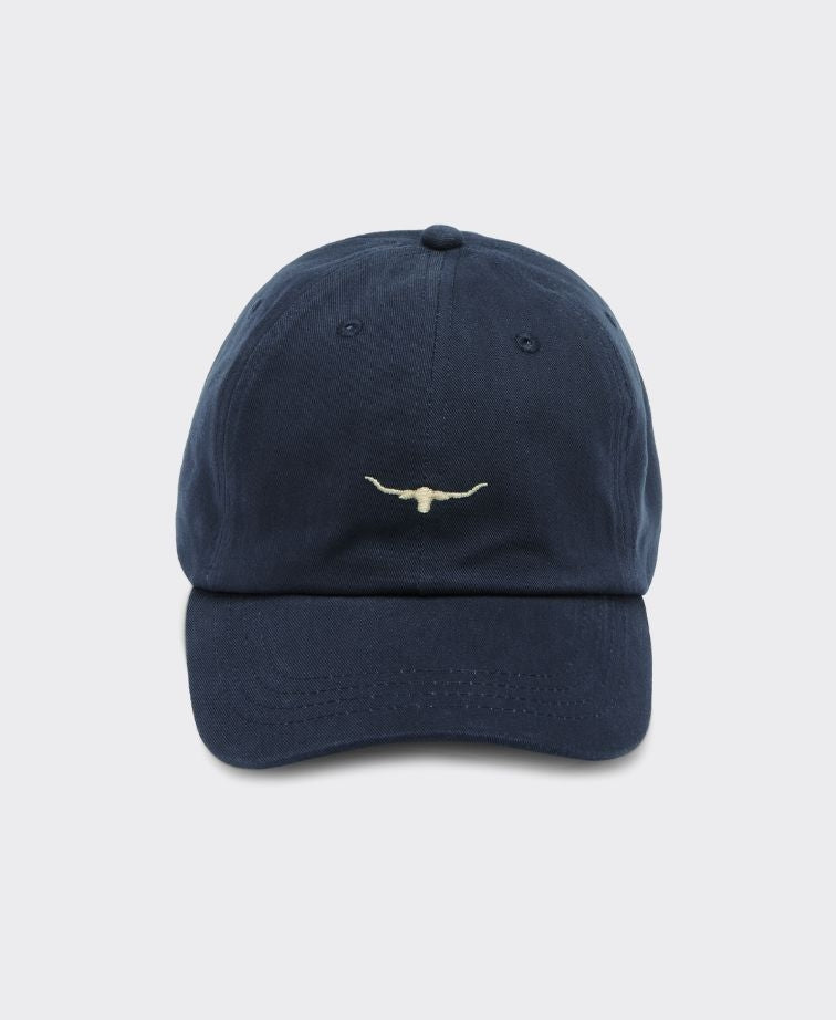 RMW Mini Longhorn Twill Cap - Blue Wash