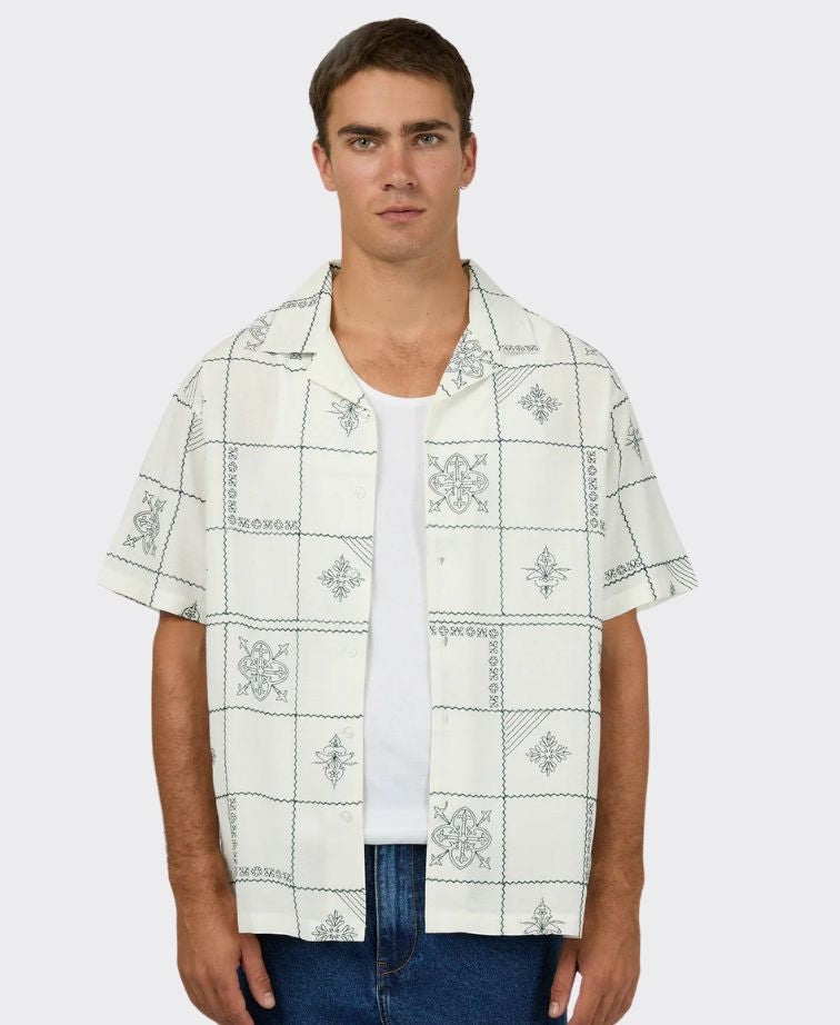 Silent Theory Shirt S/S Icon - White
