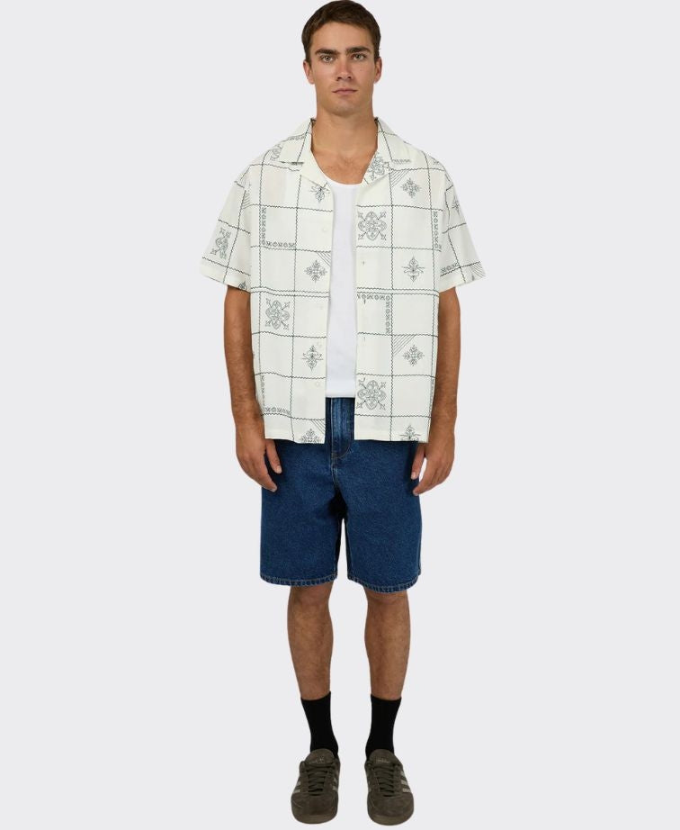 Silent Theory Shirt S/S Icon - White