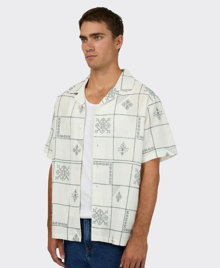 Silent Theory Shirt S/S Icon - White
