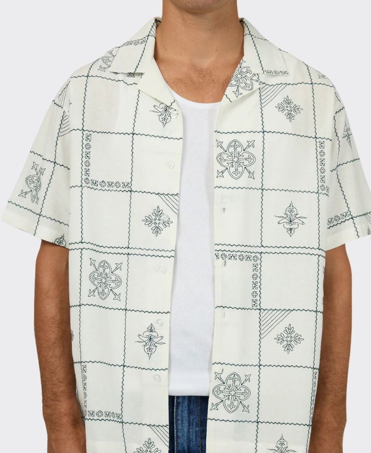 Silent Theory Shirt S/S Icon - White