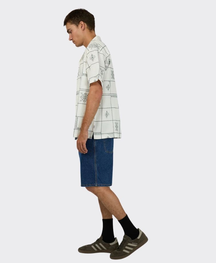 Silent Theory Shirt S/S Icon - White