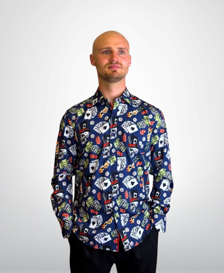 Sugar Shirt L/S Print - Chip