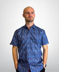 Sugar Shirt S/S Print - Royal
