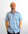 Sugar Shirt S/S Print - Sky