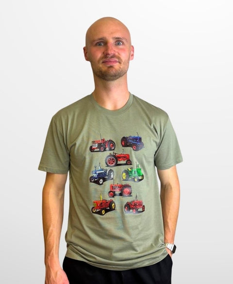 Isthatso Mens Tractors Tee - Eucalyptus