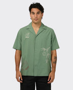SNT.GLTH Shirt Athens Embroidered - Green