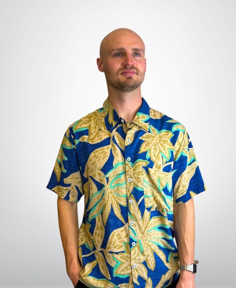 Orientique Shirt S/S Print - Playa Brava