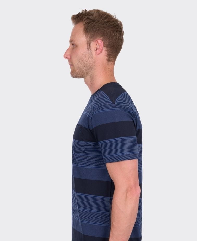 Thomas Cook Tee S/S Edward - Navy/Blue Ocean