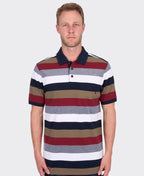 Thomas Cook Polo S/S Sean - Navy/Red