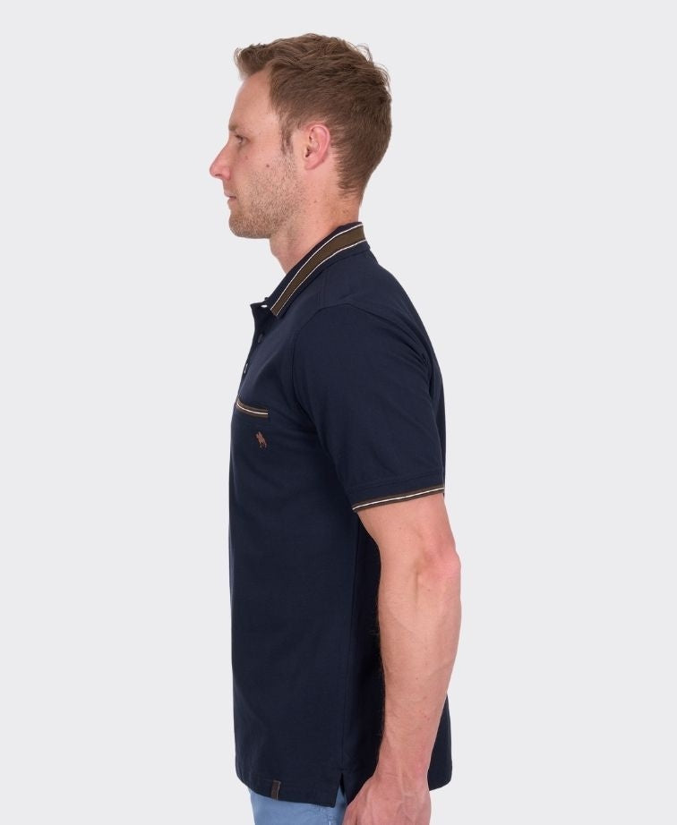 Thomas Cook Polo S/S Tailored Ben - Navy