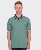 Thomas Cook Polo S/S Tailored Ben - Sage
