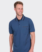 Thomas Cook Polo S/S Tailored Ben - Blue Ocean