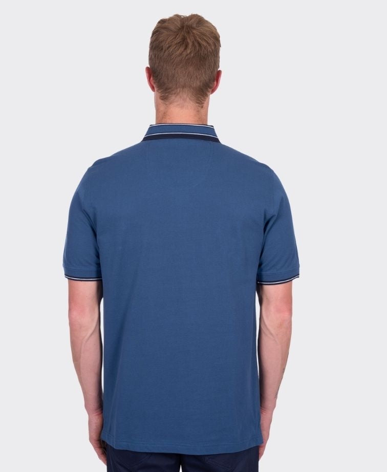 Thomas Cook Polo S/S Tailored Ben - Blue Ocean