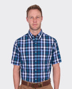Thomas Cook Shirt S/S John - Navy/Blue