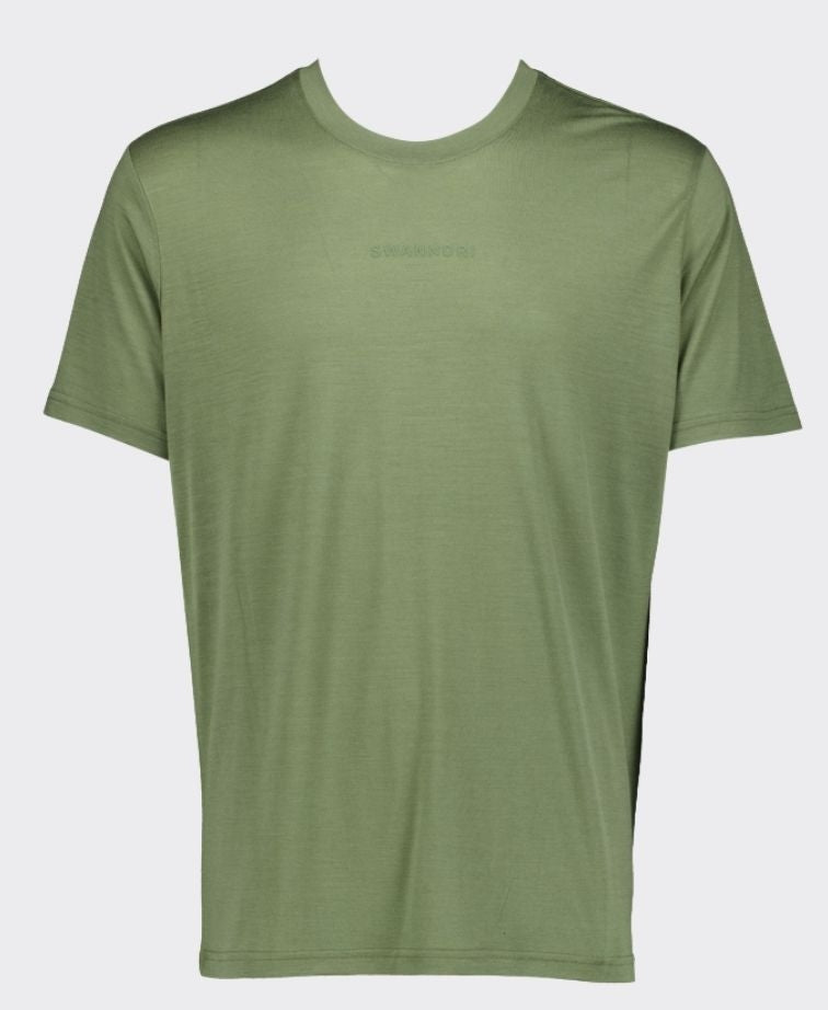 Swanndri T-Shirt S/S Merino Fusion - Clover