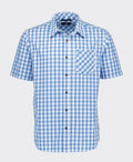 Swanndri Shirt S/S Berwick - Blue Gingham