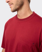 Breakaway Tee Kinnersly Crew - Garnet