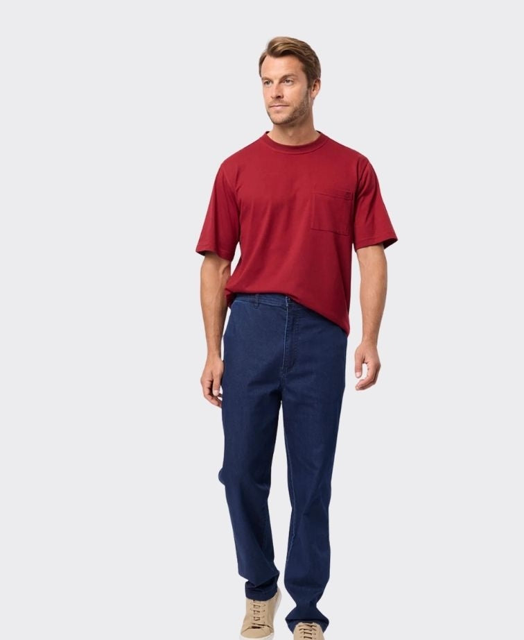 Breakaway Tee Kinnersly Crew - Garnet