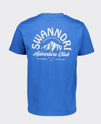 Swanndri T-Shirt Mountain Top Printed - Blue/Platinum