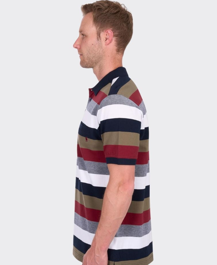 Thomas Cook Polo S/S Sean - Navy/Red