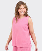 Elm Tank Bliss Lyocell - Chateau Rose
