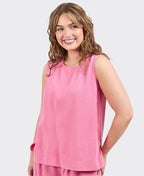 Elm Tank Bliss Lyocell - Chateau Rose