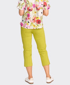 Esplanade Pant 7/8 Cotton/Nylon - Chartreuse