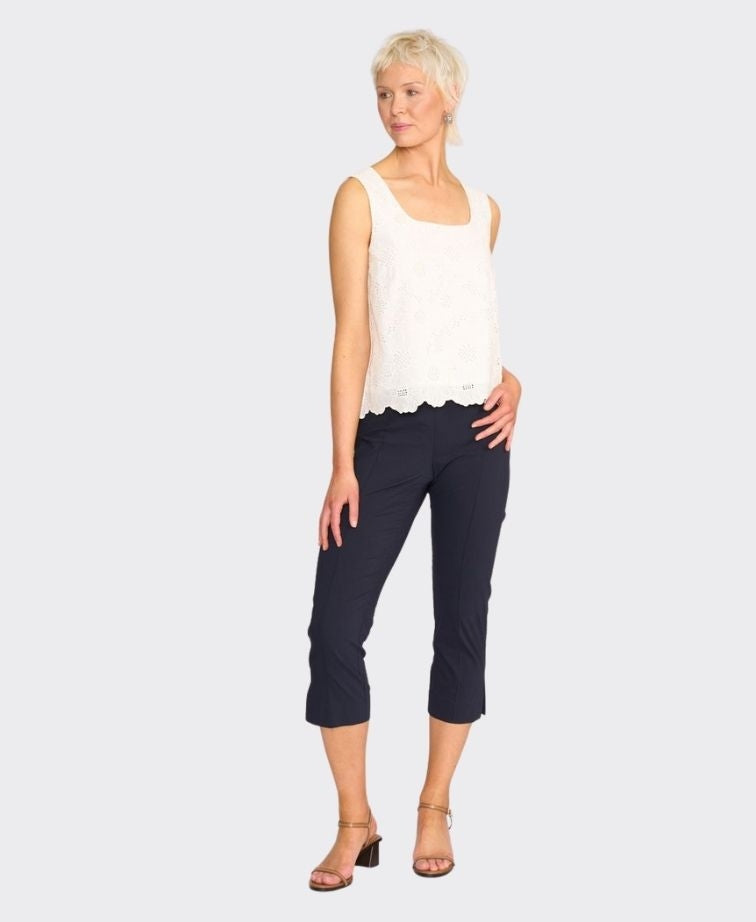 Esplanade Pant 7/8 Cotton/Nylon - True Navy