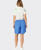 Gordon Smith Short Lino Loose Fit - Sardinia Blue