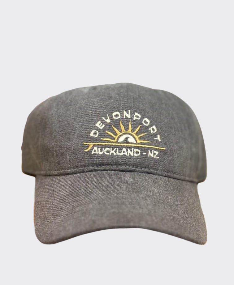 Pacific Creations Mens Casual Cap Loggers - Washed Black