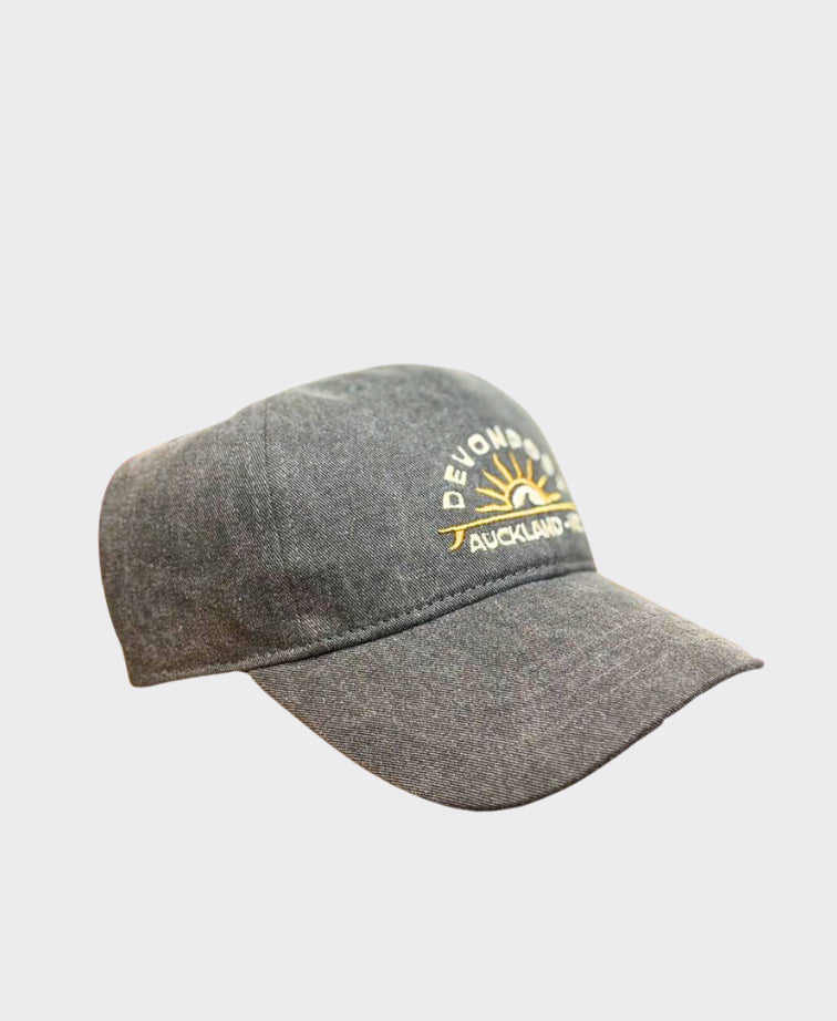 Pacific Creations Mens Casual Cap Loggers - Washed Black