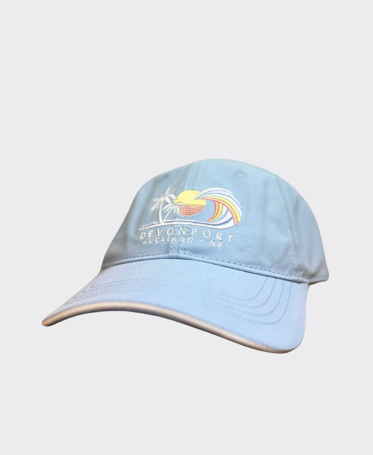 Pacific Creations Womens Casual Cap Sun Wave - Powder Blue