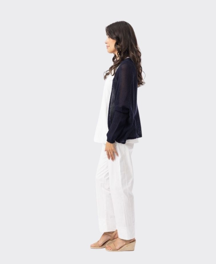 Orientique Knit Essentials Wrap - Navy